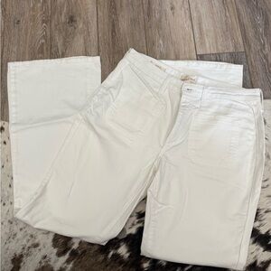 Universal Thread White Flare Wide Leg Jeans